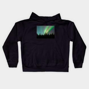 Alaskan Aurora Borealis Dream Kids Hoodie